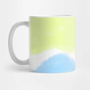 Colorful watercolor abstract texture art Mug